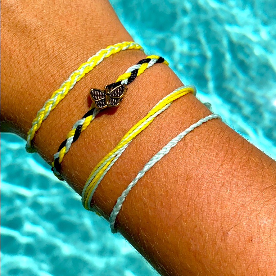 Handmade Adjustable Butterfly Bracelet Set